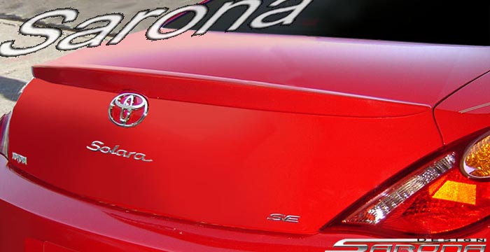 Custom Toyota Solara Trunk Wing  Coupe (2004 - 2008) - $169.00 (Manufacturer Sarona, Part #TY-048-TW)